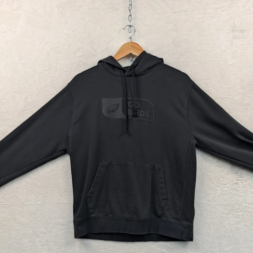 Nike Philadelphia Eagles Hoodie Men's M Black Go Birds NFL Football Sportswear